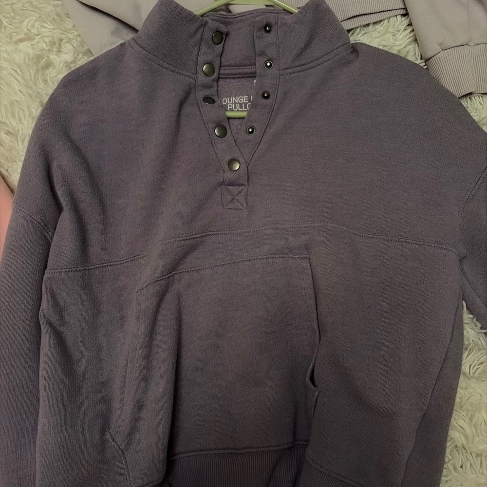 Otherwild Lavender Snap Pullover
